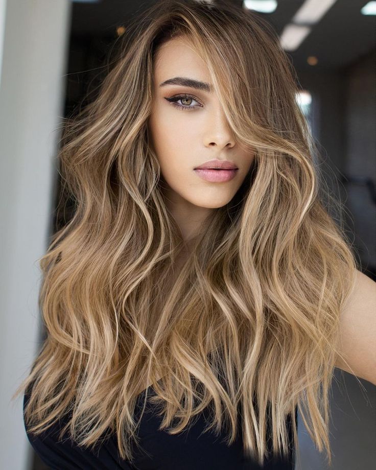холодний темно русявий колір волосся - Композиція 10